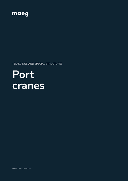 Port cranes