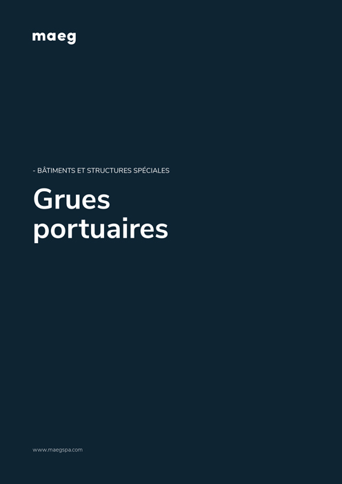 Port cranes